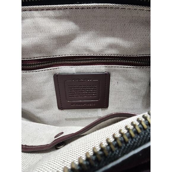 New COACH 37391 Dreamer Tote 36 Colorblock Black Whipstitch Rivets Extra Large - Picture 11 of 11